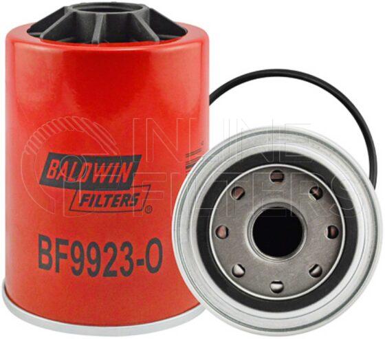 Baldwin BF9923-O. Baldwin - Spin-on Fuel Filters with Open Port for Bowl - BF9923-O.