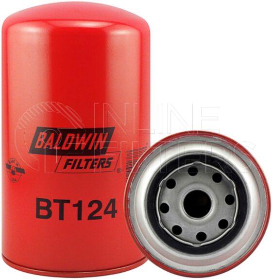 Baldwin BT124. Baldwin - Spin-on Lube Filters - BT124.