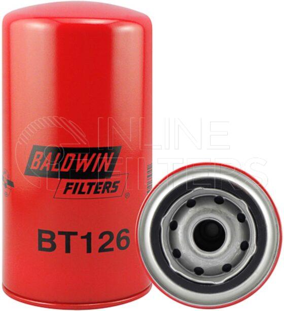 Baldwin BT126. Baldwin - Spin-on Lube Filters - BT126.