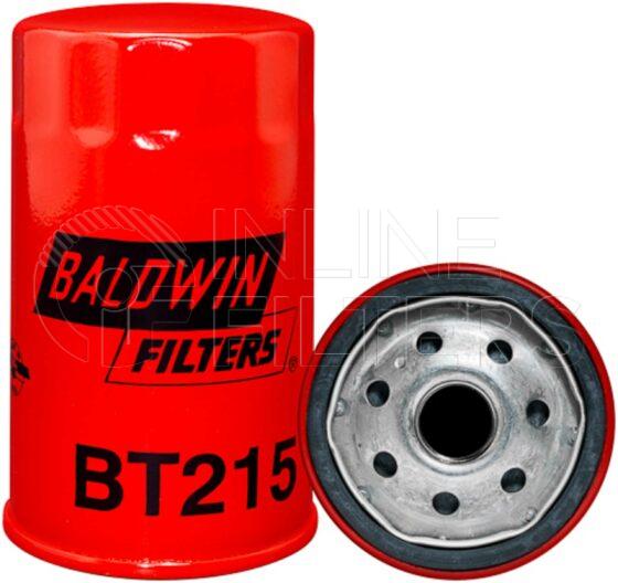 Baldwin BT215. Baldwin - Spin-on Lube Filters - BT215.