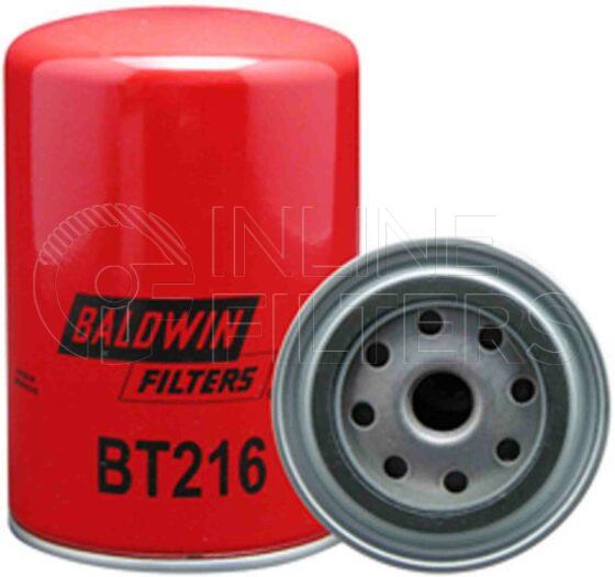 Baldwin BT216. Baldwin - Spin-on Lube Filters - BT216.