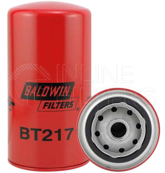 Baldwin BT217. Details: Baldwin - Spin-on Lube Filters - BT217.