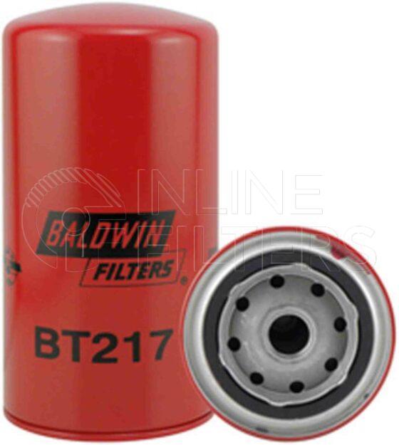 Baldwin BT217. Baldwin - Spin-on Lube Filters - BT217.
