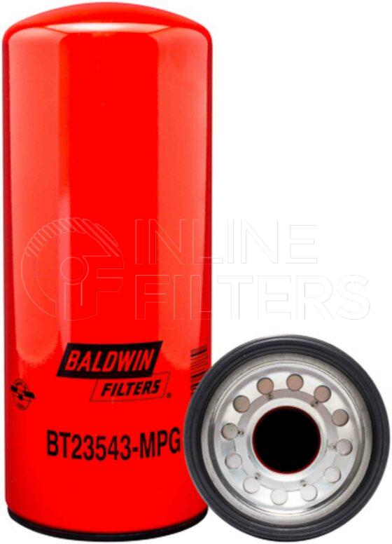 Baldwin BT23543-MPG. Baldwin - Medium Pressure Hydraulic Spin-on Filters - BT23543-MPG.