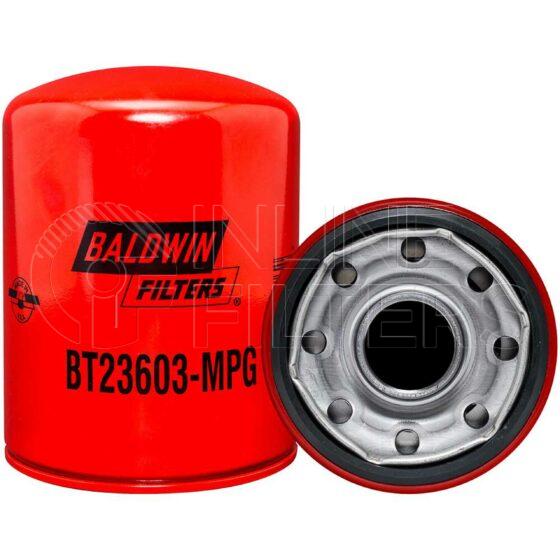 Baldwin BT23603-MPG. Baldwin - Low Pressure Hydraulic Spin-on Filters - BT23603-MPG.