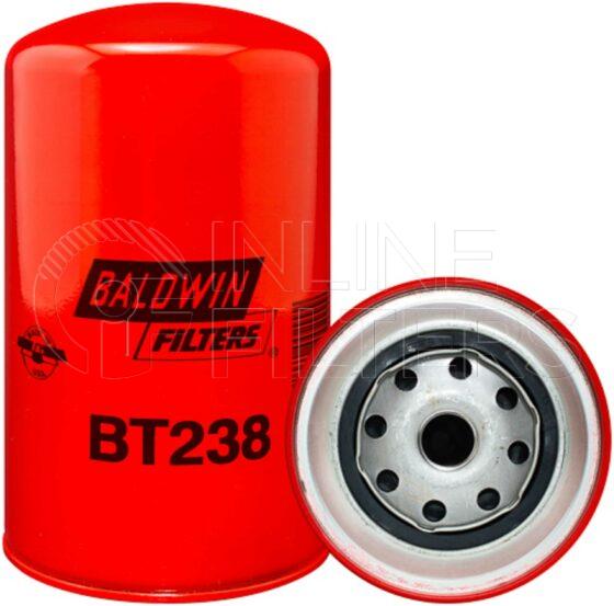 Baldwin BT238. Baldwin - Spin-on Lube Filters - BT238.