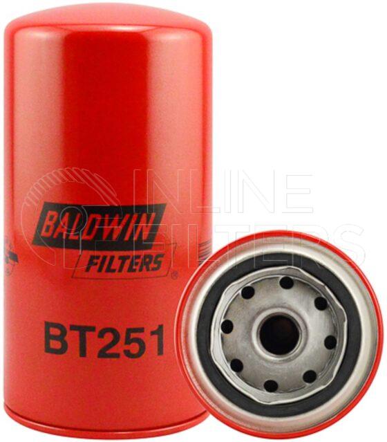 Baldwin BT251. Baldwin - Spin-on Lube Filters - BT251.