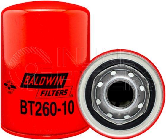 Baldwin BT260-10. Baldwin - Low Pressure Hydraulic Spin-on Filters - BT260-10.