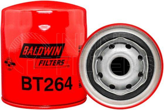 Baldwin BT264. Baldwin - Spin-on Lube Filters - BT264.
