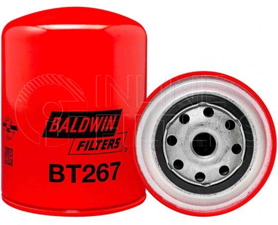 Baldwin BT267. Details: Baldwin - Spin-on Lube Filters - BT267.