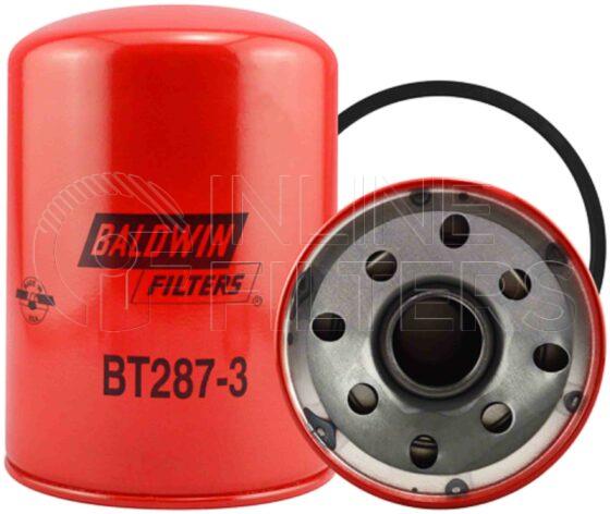 Baldwin BT287-3. Baldwin - Low Pressure Hydraulic Spin-on Filters - BT287-3.