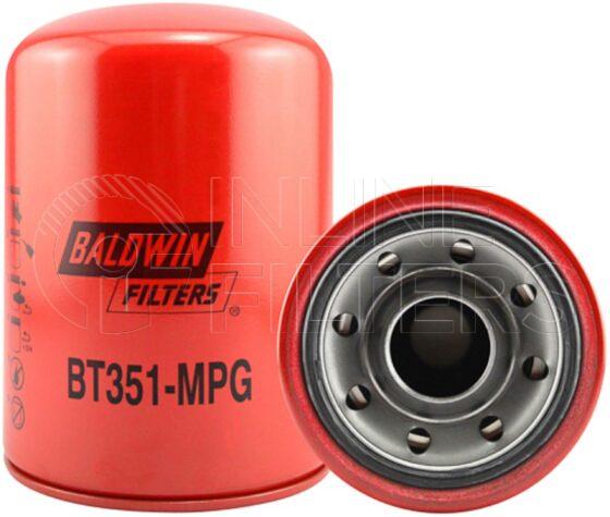 Baldwin BT351-MPG. Baldwin - Low Pressure Hydraulic Spin-on Filters - BT351-MPG.