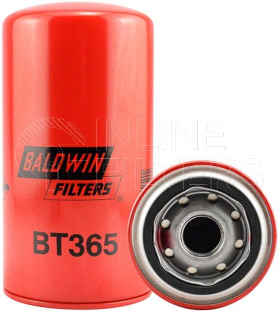 Baldwin BT365. Baldwin - Low Pressure Hydraulic Spin-on Filters - BT365.