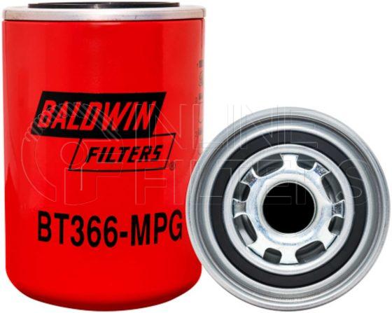 Baldwin BT366-MPG. Baldwin - Low Pressure Hydraulic Spin-on Filters - BT366-MPG.