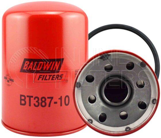 Baldwin BT387-10. Baldwin - Low Pressure Hydraulic Spin-on Filters - BT387-10.