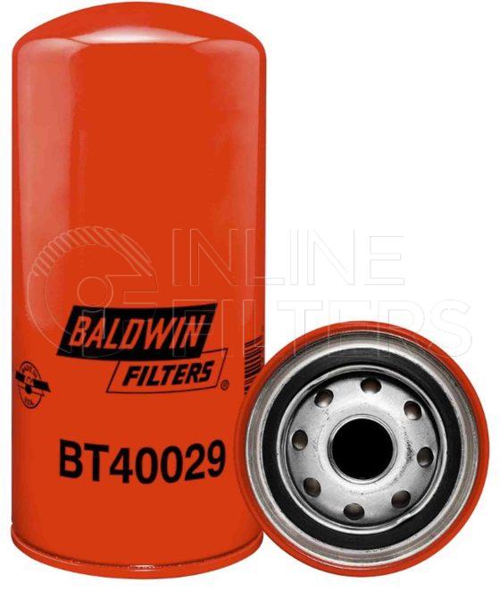 Baldwin BT40029. Baldwin - Medium Pressure Hydraulic Spin-on Filters - BT40029.