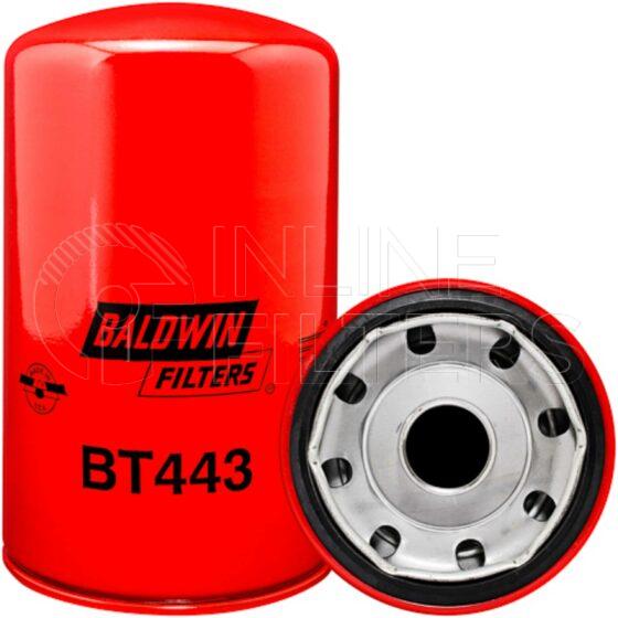 Baldwin BT443. Baldwin - Low Pressure Hydraulic Spin-on Filters - BT443.