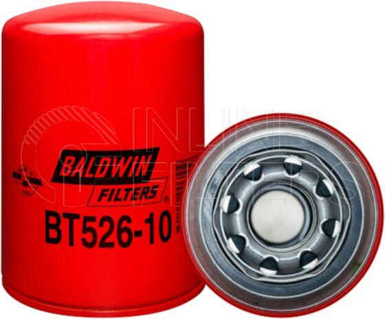 Baldwin BT526-10. Baldwin - Low Pressure Hydraulic Spin-on Filters - BT526-10.