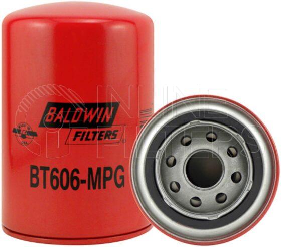 Baldwin BT606-MPG. Baldwin - Low Pressure Hydraulic Spin-on Filters - BT606-MPG.