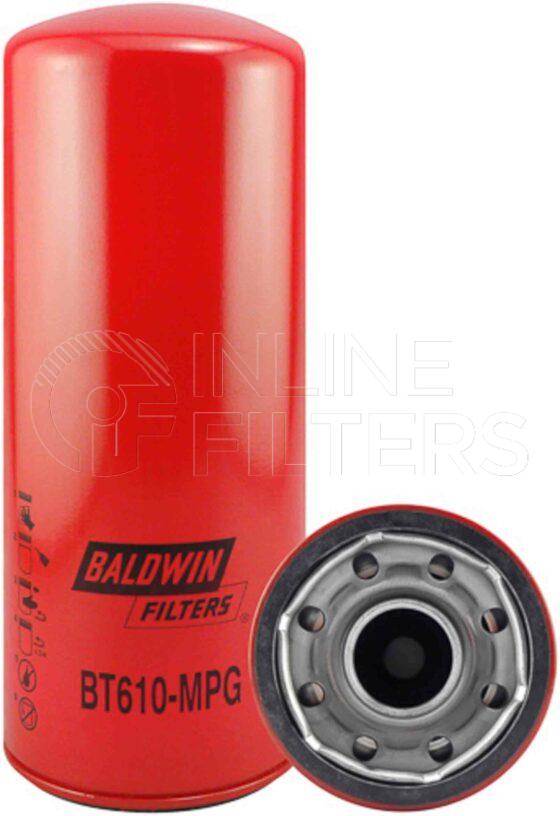 Baldwin BT610-MPG. Baldwin - Spin-on Lube Filters - BT610-MPG.