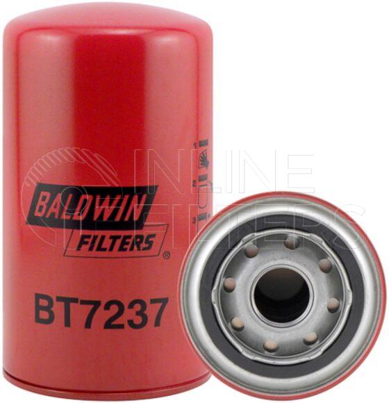 Baldwin BT7237. Baldwin - Low Pressure Hydraulic Spin-on Filters - BT7237.