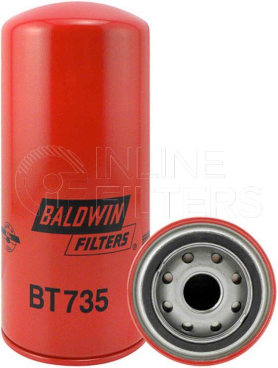Baldwin BT735. Baldwin - Medium Pressure Hydraulic Spin-on Filters - BT735.