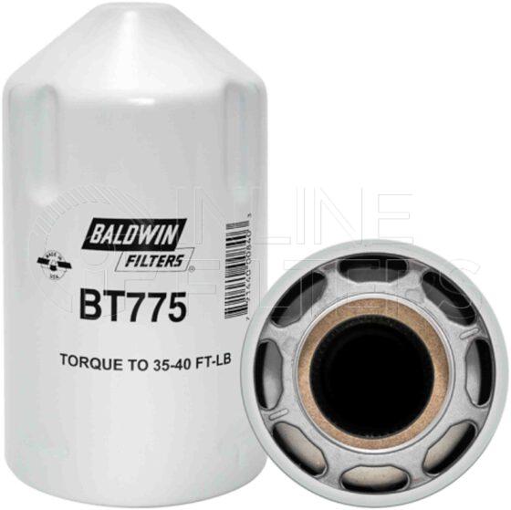 Baldwin BT775. Baldwin - Medium Pressure Hydraulic Spin-on Filters - BT775.