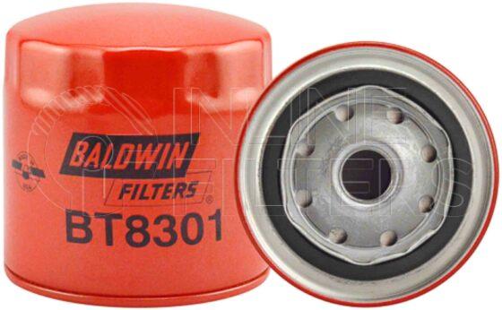 Baldwin BT8301. Baldwin - Low Pressure Hydraulic Spin-on Filters - BT8301.