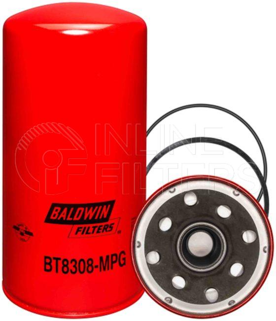 Baldwin BT8308-MPG. Baldwin - Low Pressure Hydraulic Spin-on Filters - BT8308-MPG.