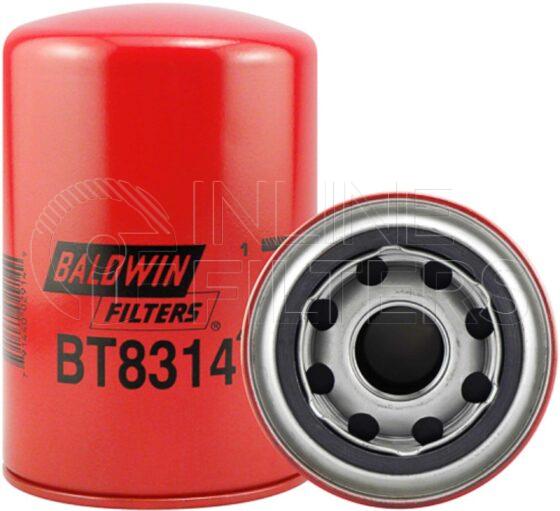 Baldwin BT8314. Baldwin - Low Pressure Hydraulic Spin-on Filters - BT8314.