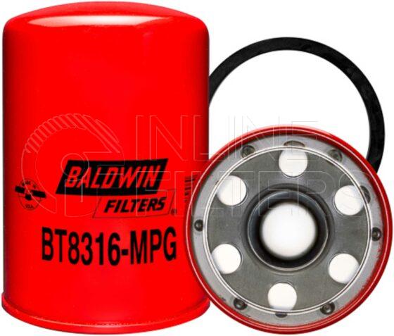 Baldwin BT8316-MPG. Baldwin - Spin-on Transmission Filters - BT8316-MPG.