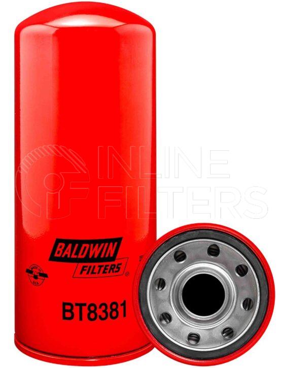 Baldwin BT8381. Details: Baldwin - Medium Pressure Hydraulic Spin-on Filters - BT8381.