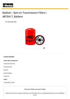 Datasheet for FBW-BT8417