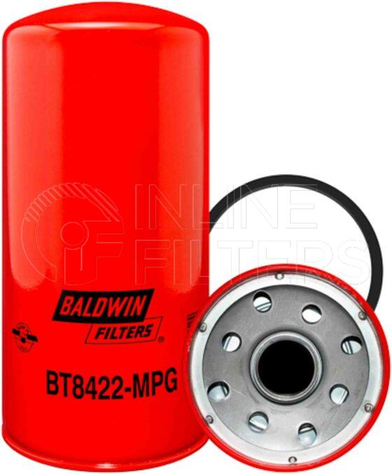 Baldwin BT8422-MPG. Baldwin - Low Pressure Hydraulic Spin-on Filters - BT8422-MPG.