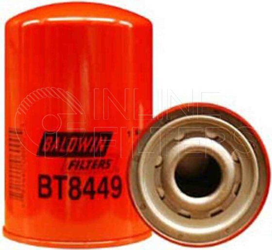 Baldwin BT8449. Baldwin - Low Pressure Hydraulic Spin-on Filters - BT8449.