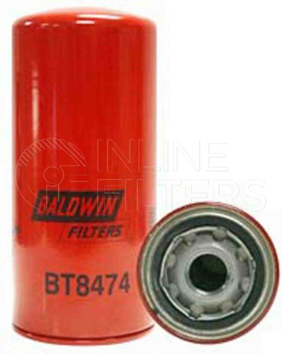 Baldwin BT8474. Baldwin - Medium Pressure Hydraulic Spin-on Filters - BT8474.