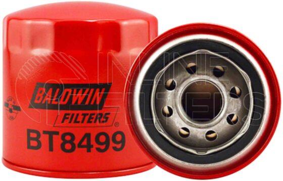 Baldwin BT8499. Baldwin - Low Pressure Hydraulic Spin-on Filters - BT8499.