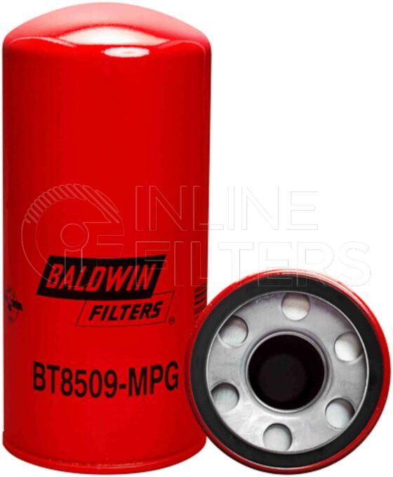Baldwin BT8509-MPG. Baldwin - Low Pressure Hydraulic Spin-on Filters - BT8509-MPG.