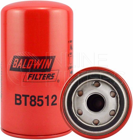 Baldwin BT8512. Baldwin - Medium Pressure Hydraulic Spin-on Filters - BT8512.