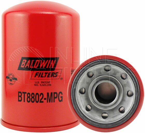 Baldwin BT8802-MPG. Baldwin - Medium Pressure Hydraulic Spin-on Filters - BT8802-MPG.