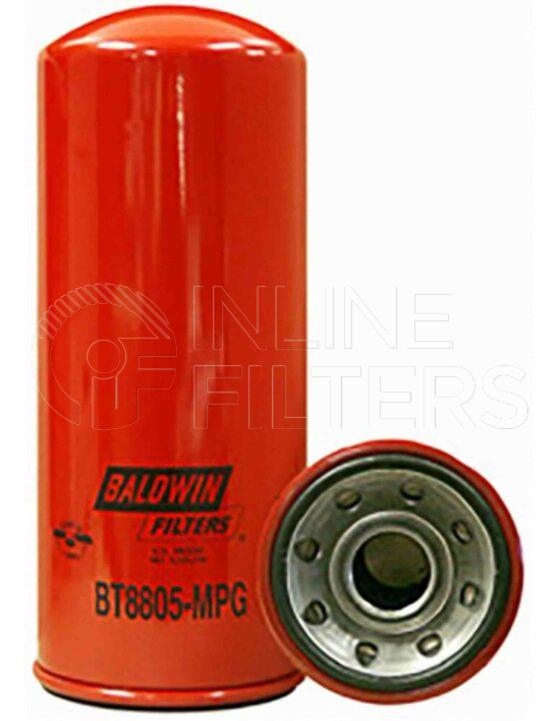 Baldwin BT8805-MPG. Baldwin - Spin-on Transmission Filters - BT8805-MPG.