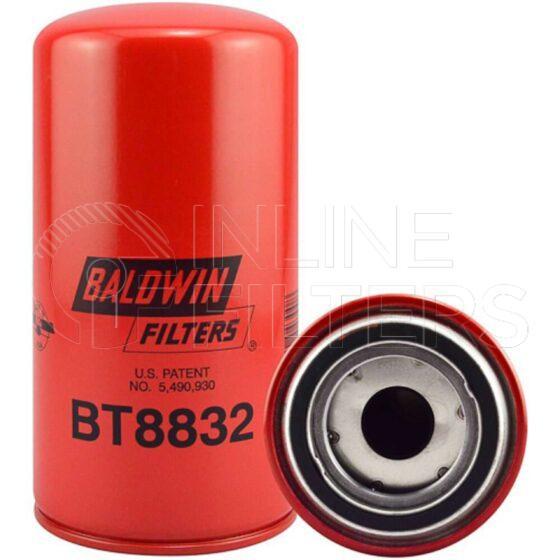 Baldwin BT8832. Baldwin - Medium Pressure Hydraulic Spin-on Filters - BT8832.