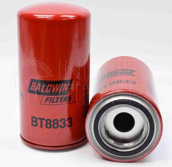 Baldwin BT8833. Baldwin - Medium Pressure Hydraulic Spin-on Filters - BT8833.
