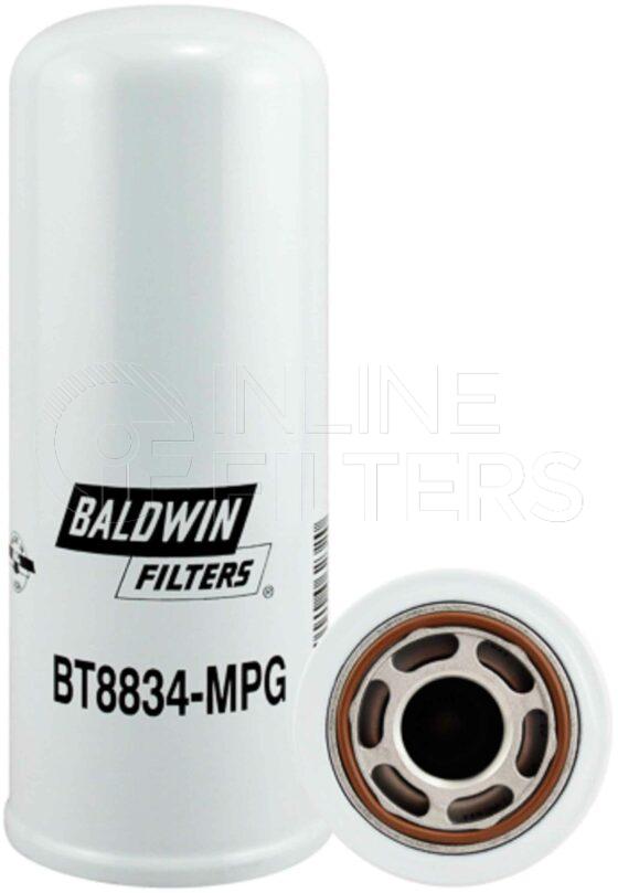 Baldwin BT8834-MPG. Baldwin - Medium Pressure Hydraulic Spin-on Filters - BT8834-MPG.