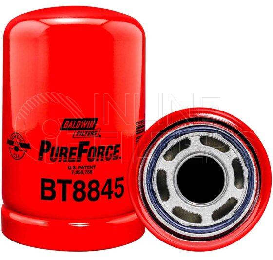 Baldwin BT8845. Details: Baldwin - Medium Pressure Hydraulic Spin-on Filters - BT8845.