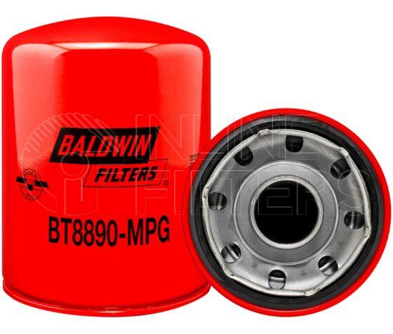 Baldwin BT8890-MPG. Details: Baldwin - Low Pressure Hydraulic Spin-on Filters - BT8890-MPG.