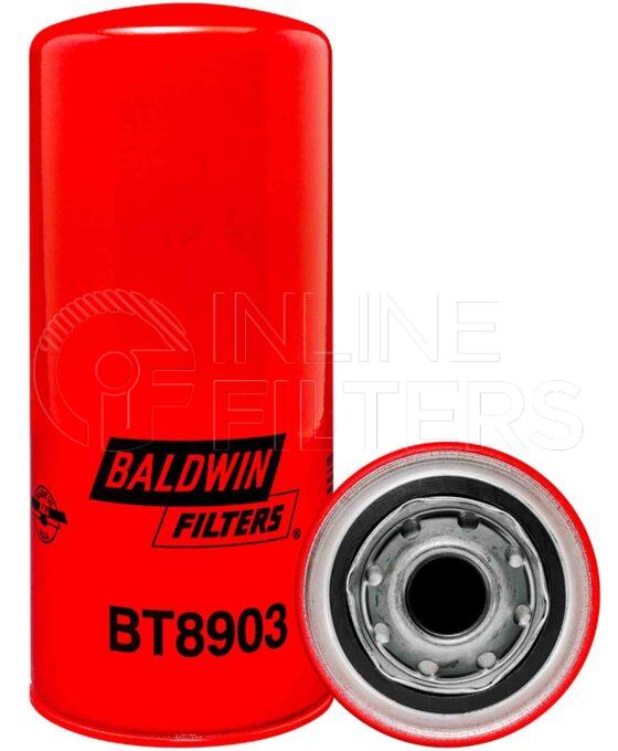 Baldwin BT8903. Details: Baldwin - Low Pressure Hydraulic Spin-on Filters - BT8903.