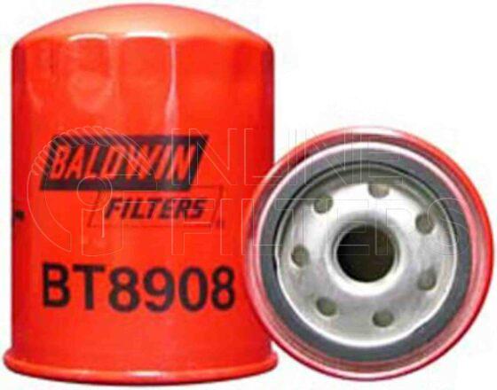 Baldwin BT8908. Baldwin - Low Pressure Hydraulic Spin-on Filters - BT8908.