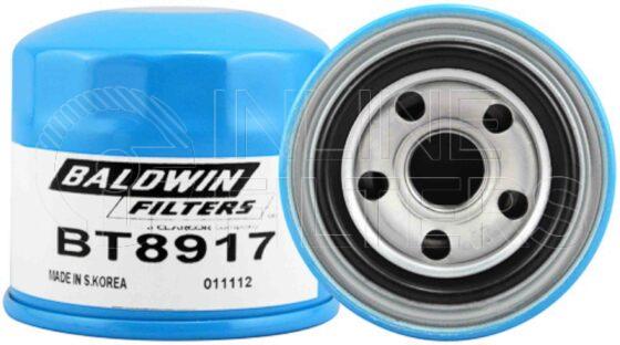 Baldwin BT8917. Baldwin - Low Pressure Hydraulic Spin-on Filters - BT8917.