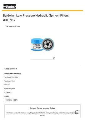 Datasheet for FBW-BT8917
